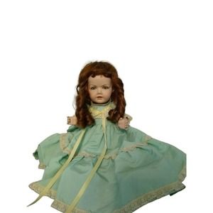 Rare 1914 J.D.K Green Eyes Hilda Bisque Doll 245 (18') Germany